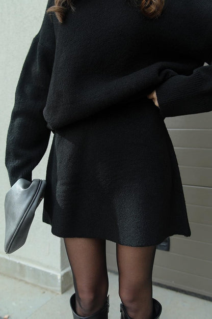 Ensemble de Vêtements Tricotés Confortables pour Automne-Hiver