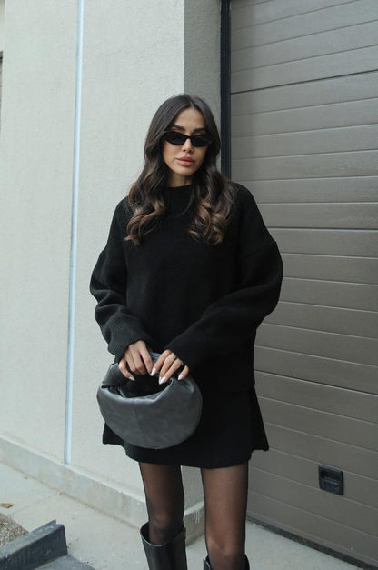 Ensemble de Vêtements Tricotés Confortables pour Automne-Hiver